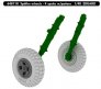 1/48 Spitfire wheels 4 sp. w/pattern (EDU)