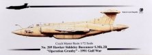 1/72 H. Siddeley Buccaneer S.Mk.2B model Gulf War