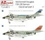1/48 McDonnel Douglas F3H-2N Decal set  Part 2