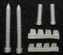 1/72 US Tiny Tim 11.7-Inch Rocket Set
