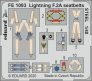 1/48 Lightning F.2A seatbelts STEEL