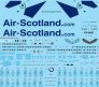 1/144 Air Scotland Boeing 757-200 decal