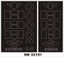 Montex Masques Canop�e T-6 Texan 1/32 Kitty Hawk