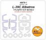1/48 Aero L-39C Albatros wheels and canopy paint masks