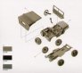 1/72 Willy Jeep Pack includes 2 snap together vehicles image 1