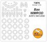 1/72 Masks for disks and wheels BAe Nimrod