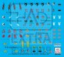 1/32 F-4 Phantom II Patches & helmet markings decal image 1