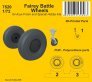 1/72 Fairey Battle wheels for Special Hobby