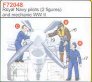 CMK 1/72 2 Pilotes Royal Navy WWII + M�canicien