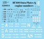 1/32 Messerschmitt Bf-109 Data Plates and engine numbers