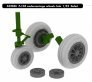 BRASSIN 1/32 F-104 undercarriage wheels late (ITA) image 1