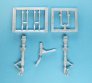 1/48 Curtiss P-40 Warhawk Landing Gear