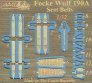1/32 Fw 190A/F  correct seat & seatbelts image 1