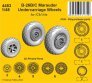 1/48 B-26B/C Marauder Undercarriage Wheels for ICM