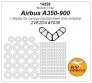 1/144 Airbus A350-900 + wheels masks