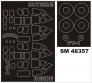 Montex 1/48 PV-1 Ventura Canopy Frame Paint Masks