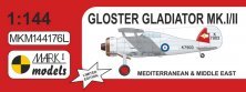 1/144 Gloster Gladiator Mediterranean & Middle East