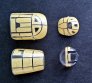 Masques peinture B-25C/D Mitchell 1/48 Academy image 1