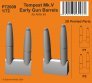 1/72 Tempest Mk.V Early Gun Barrels for Airfix