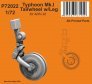 1/72 Typhoon Mk.I Tailwheel with Leg for Airfix