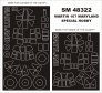 Montex Maschere Canopy Martin 167 Maryland 1/48