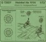 1/72 Heinkel He-111H main wheels