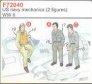 CMK 1/72 2 M�caniciens USN et Pilote WWII