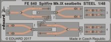 1/48 Spitfire Mk.IX seatbelts STEEL