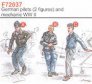 CMK 1/72 2 Pilotes Allemands WWII + M�canicien
