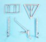 1/48 Curtiss P-40B/P-40C Tomahawk Landing Gear