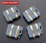 Plusmodel 1/35 Jerricans avec supports Sd.Kfz.234
