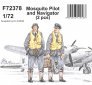 1/72 Mosquito Pilot and Navigator