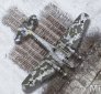1/72 Winter WWII Luftwaffe Hardstand. A single 1/72 print image 1
