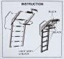 1/48 Ladder for F-16 B/D (plastic set) image 2