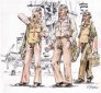 CMK Pilotes US Navy WWII 1/72 - Set de 3 figurines