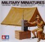 Tamiya 1/35 Zeltset und DAK Funker Figur
