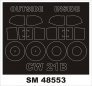 1/48 Curtiss-Wright CW-21B paint masks