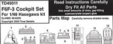 1/48 F6F-3 Cockpit Set