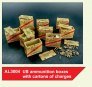 1/32 US ammunition boxes with cartons of charges