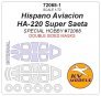 1/72 Hispano-Aviacion HA-220 Super Saeta masks