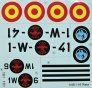 1/48 Decals for I-16 Rata over Spain image 1