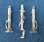 Carrello Me-262 1/48 Metallo per Tamiya