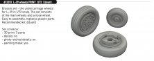 Brassin 1/72 L-39 wheels for Eduard