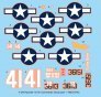 H-Model D�calcomanies North-American A-36 1/72 image 1
