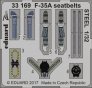 1/32 F-35A seatbelts STEEL