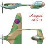 1/72 Airspeed AS.31 British 1935 Fighter Project image 1
