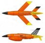 1/72 Firebee BQM-34A with transpokes cart image 1