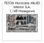 1/48 Hurricane Mk.IID interior S.A. (HAS)