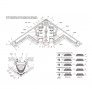 Academy B-2A Spirit Stealth Model Kit 1/144 image 2