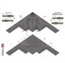 Academy B-2A Spirit Stealth Model Kit 1/144 image 3